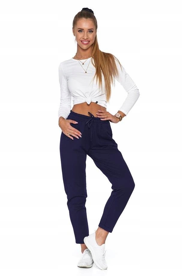 SPODNIE DRESOWE DAMSKIE SPORTOWE Z KIESZENIAMI KLASYCZNE DRESY MORAJ 3XL Kod producenta OSD3500-002