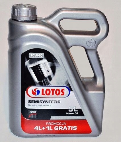 

Olej Lotos 10W40 5L Semisyn