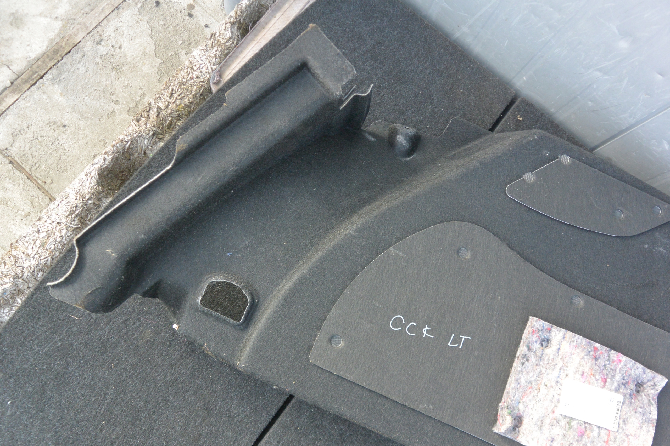 boot upholstery upholstery KPL right left rear part VW PASSAT CC KPL