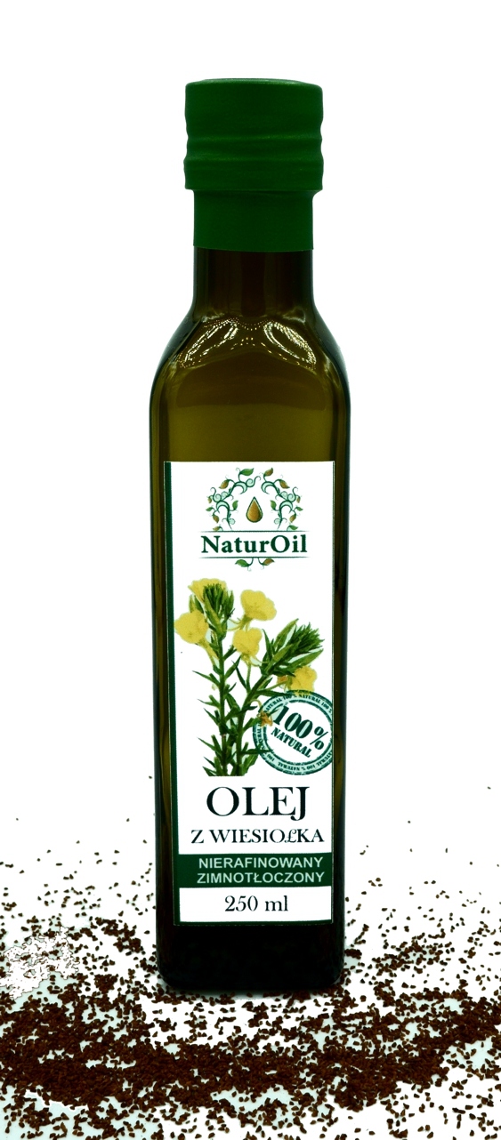 

Olej Z Wiesiołka Tłoczony Na Zimno 250ml NaturOil