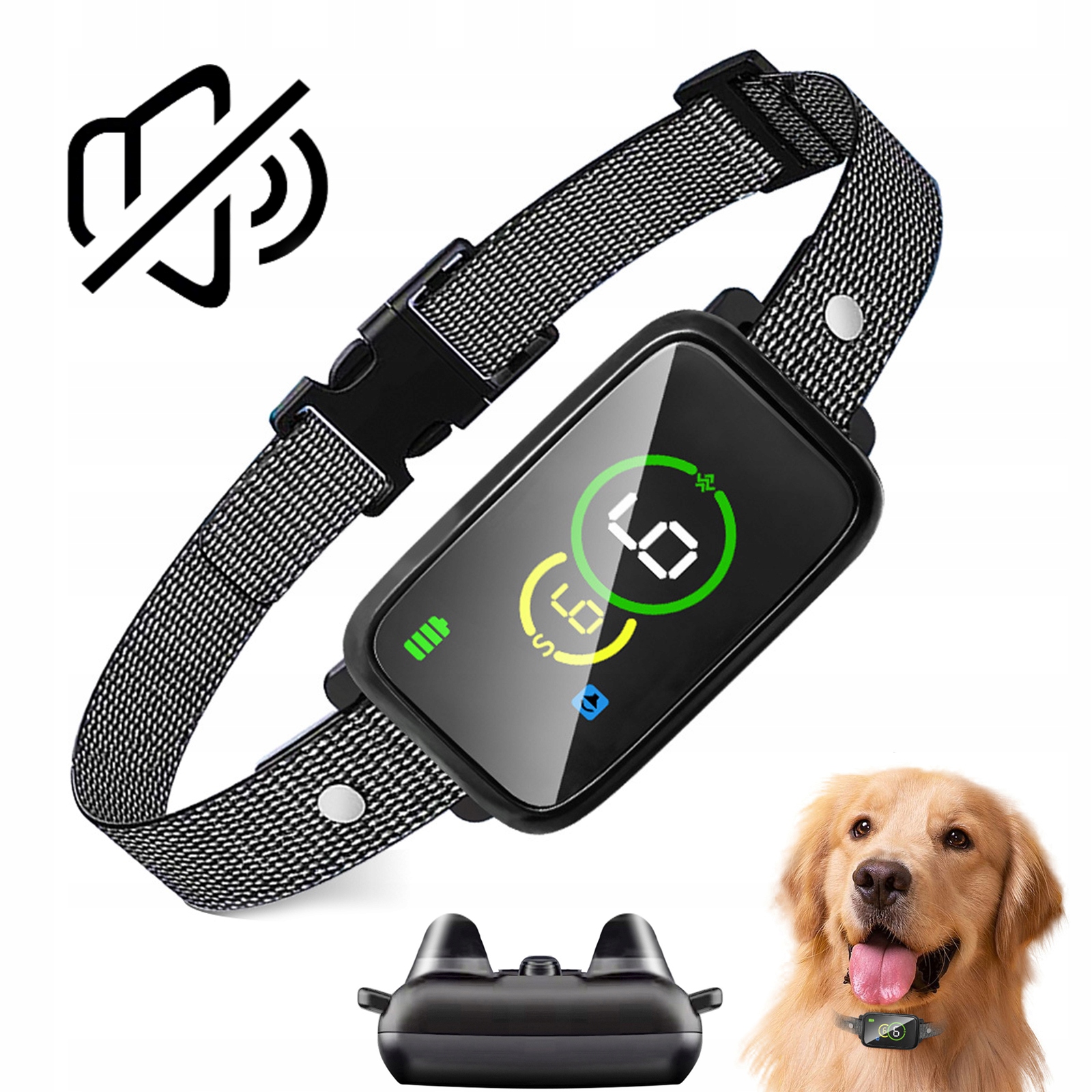 Levně Elektrický Protištěkací Obojek Pro Psa, Inteligentní – 4 Režimy