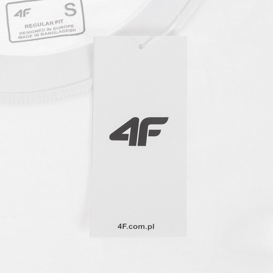 KOSZULKA MĘSKA 4F T-SHIRT PODKOSZULEK BLUZKA SPORTOWA NA CO DZIEŃ Linia regular