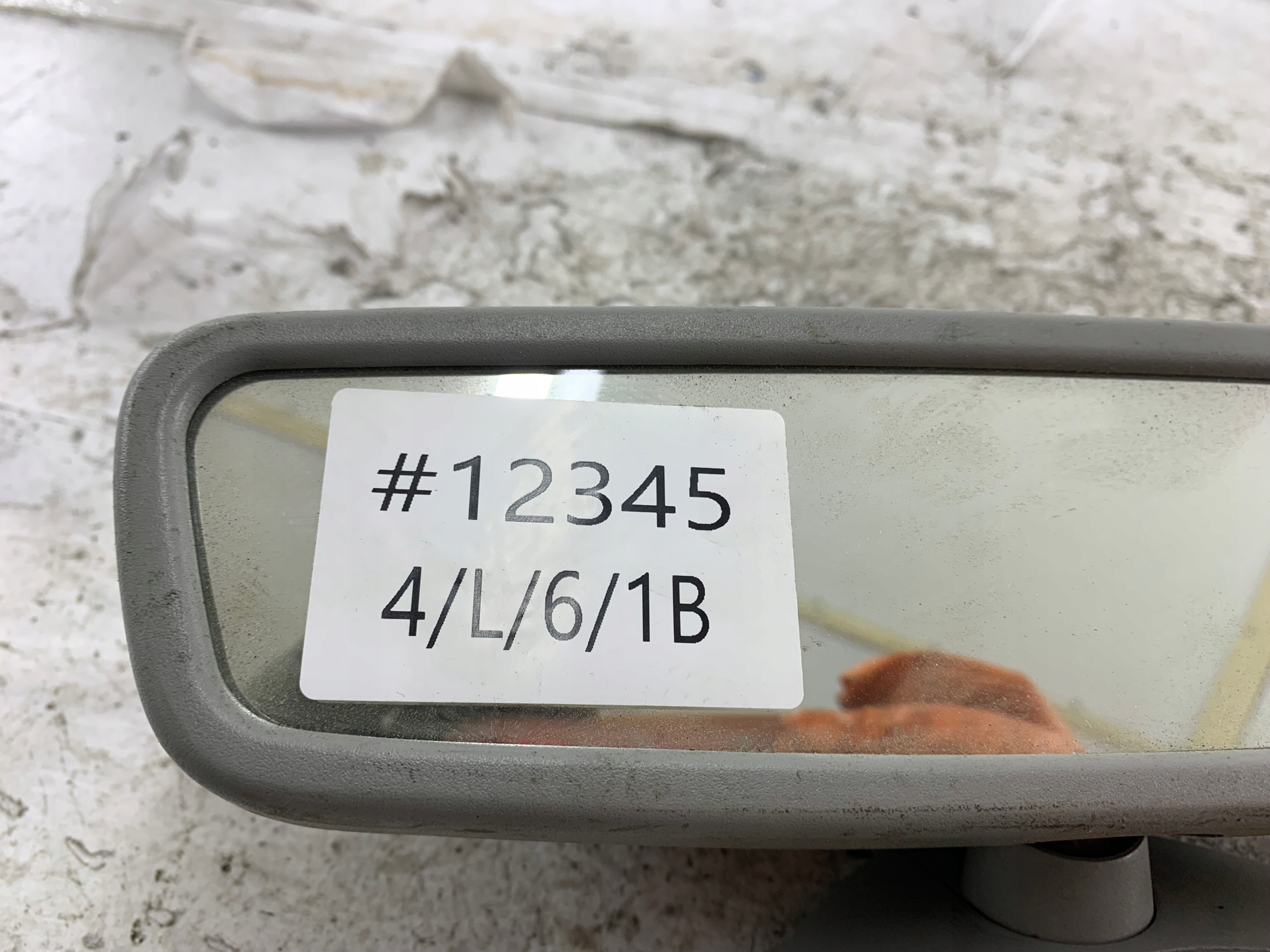 MERCEDES W211 rear-view mirror inner 2118110107
