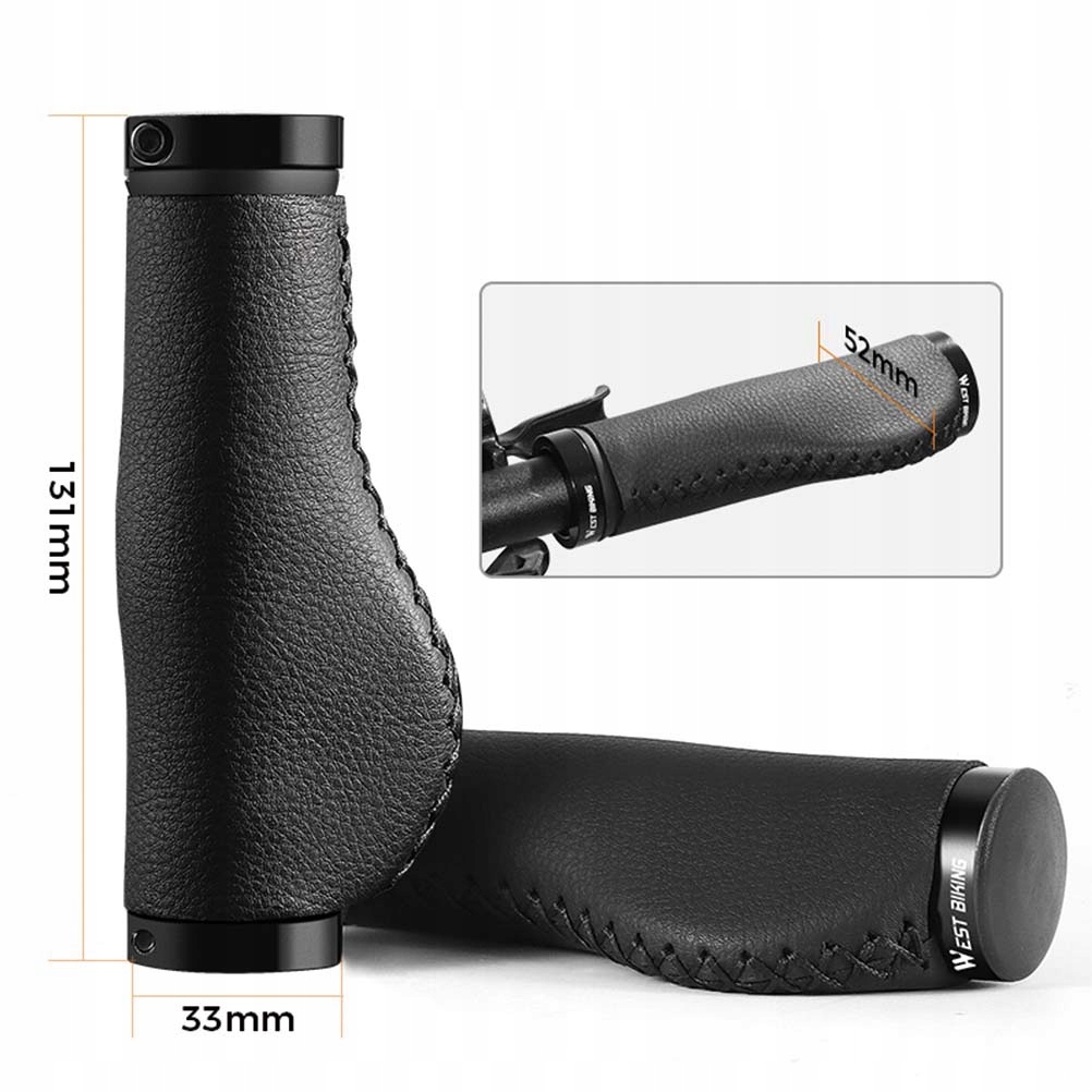 OSŁONY NA KIEROWNICĘ ROWERU OSŁONY OCHRONNE NA KIEROWNICĘ Marka bez marki