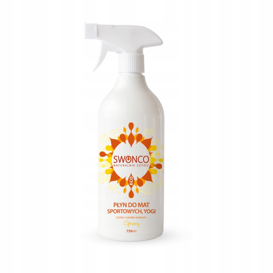 

Płyn do mat sportowych i jogi,Cytrusowy 750ml Swon