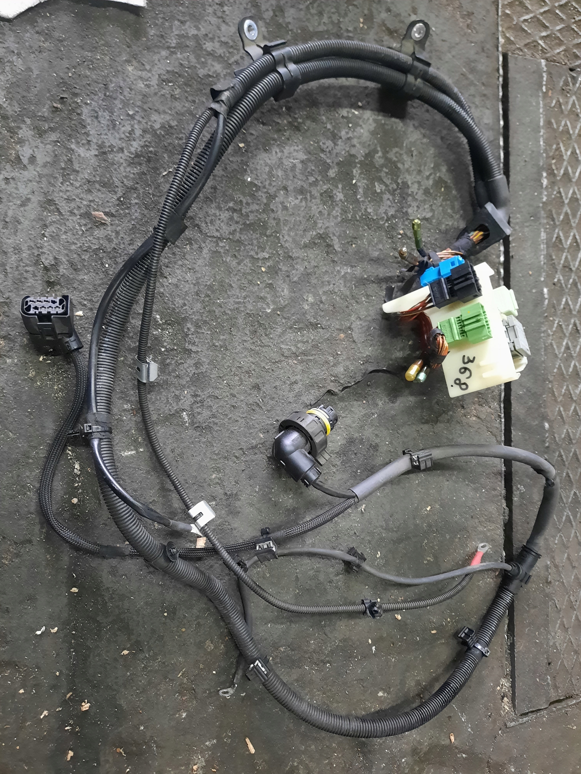 368 установка двигателя BMW F25 X3 2.0 D