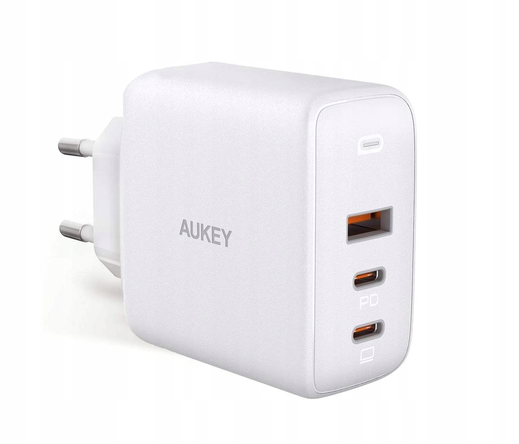 Rychlá síťová nabíječka 90W 3xUSB Type C Power Delivery Aukey PA-B6S