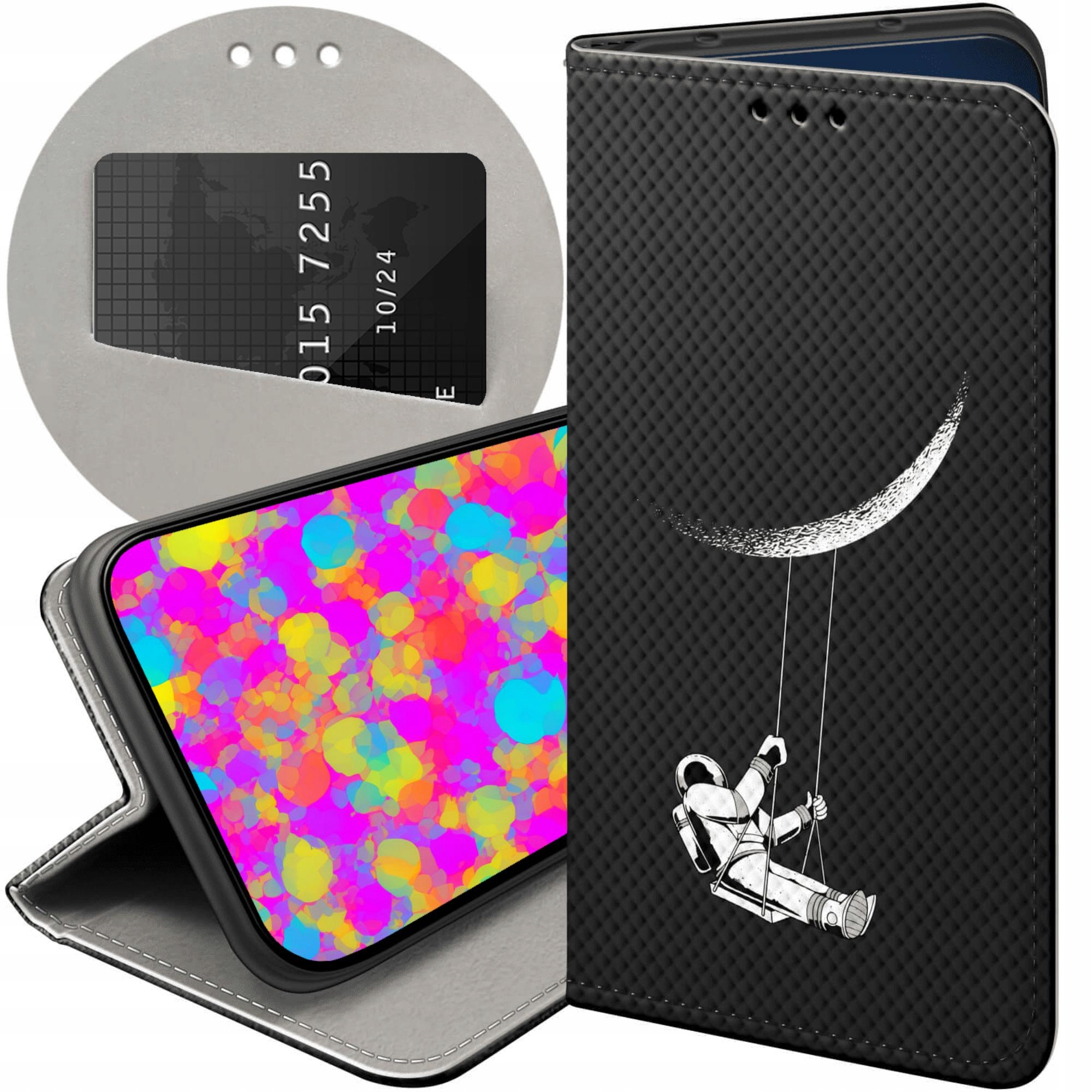 Etui Z Klapką Do Samsung Galaxy S22 Plus S22 Pro Kosmos Futerał
