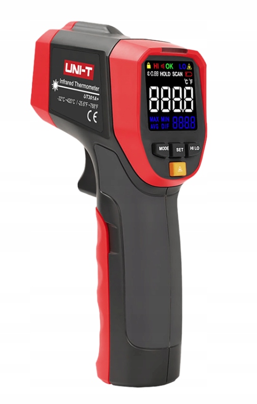 Měřič teploty Uni-T UT301A+
