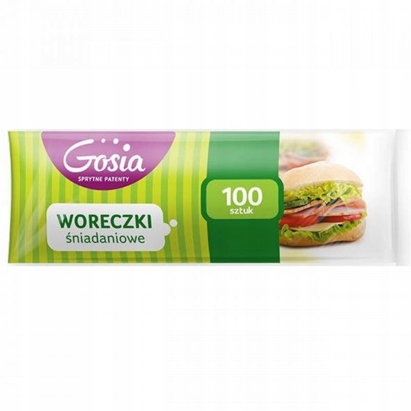 

Gosia Woreczki śniadaniowe, 100 szt.