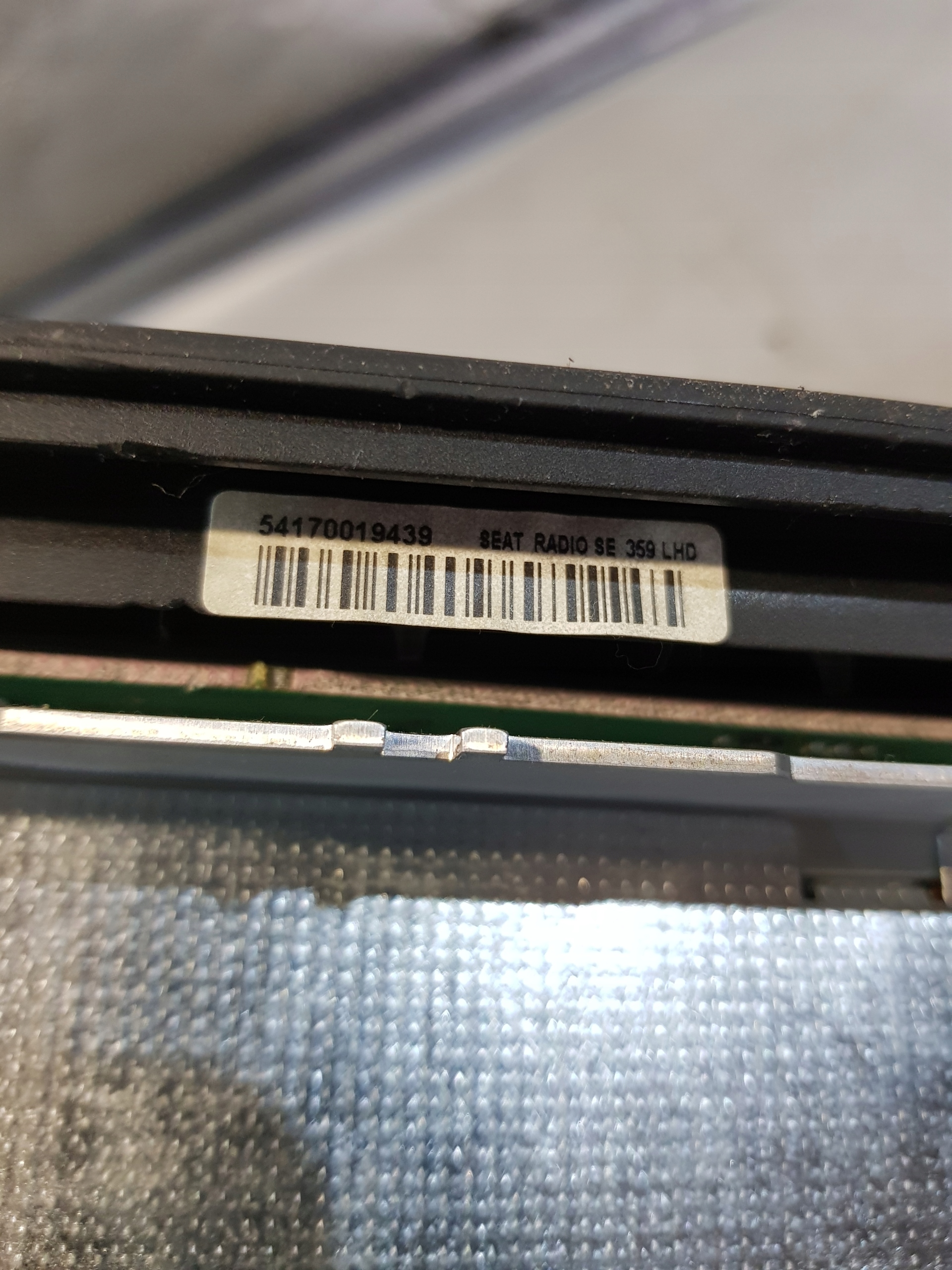 RADIO CD SEAT ALTEA 7643235366