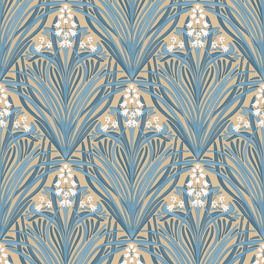 TAPETA NOWOCZESNY WZÓR KWIATY WINYL NA FLIZELINIE