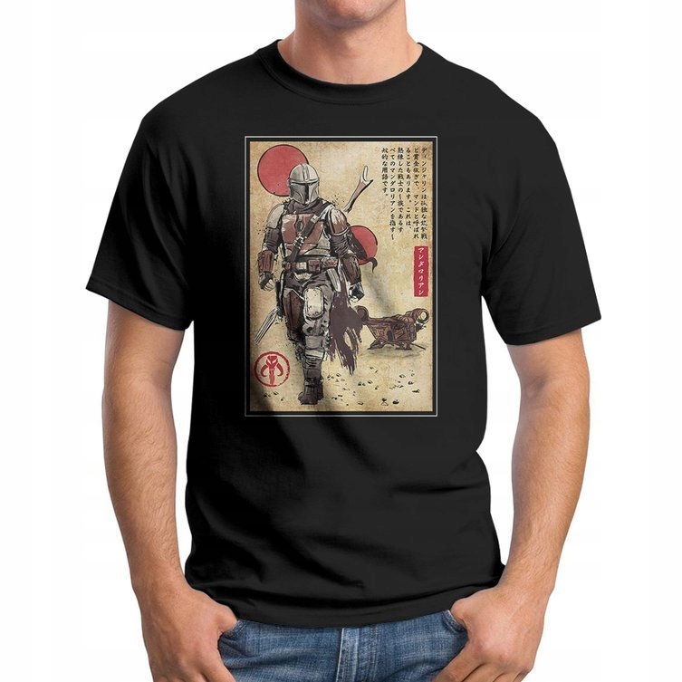 

Koszulka T-Shirt Mandalorian Japanese Art M