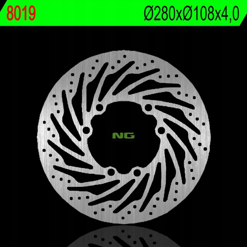 Predný Brzdový Kotúč Derbi 125 Cross City '07-'13, Terra 125 '06-'13