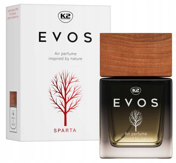 K2 EVOS - PERFUMY SAMOCHODOWE - ZAPACH - SPARTA Producent K2