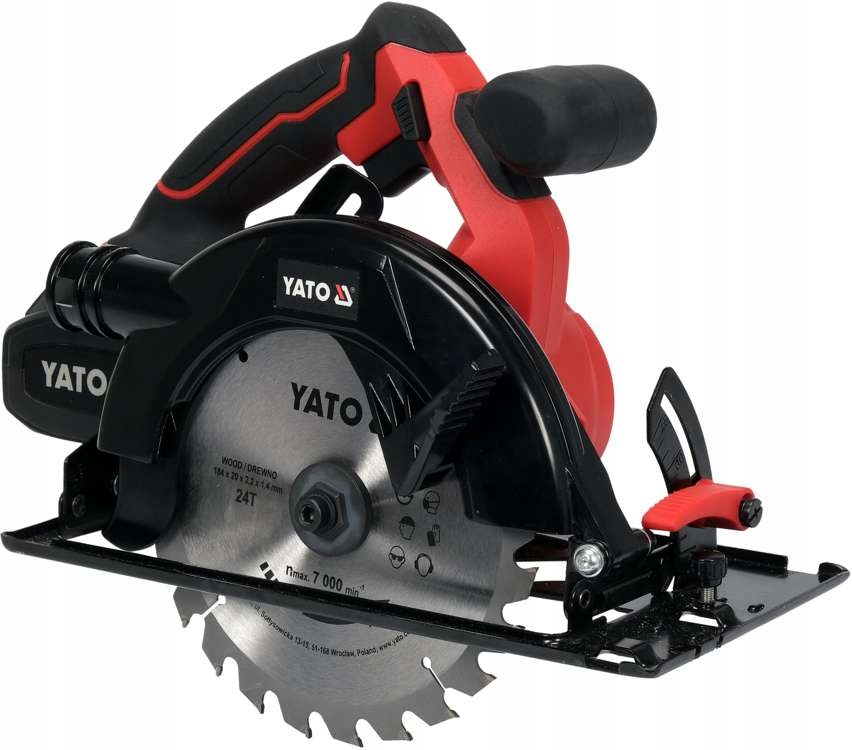 

Yato Pilarka Piła Aku Bezszczotkowa 185mm 18V +3Ah