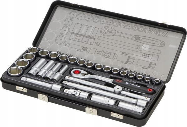 Sada nástrčných kľúčov 1/2" 29 ks 180429200KR