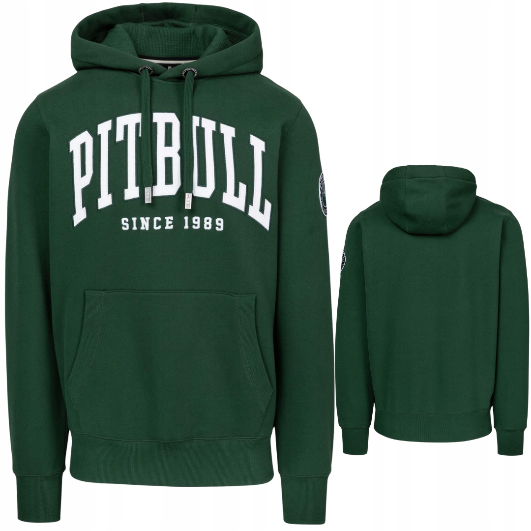 Pánská mikina s kapucí Pitbull West Coast Mikina S Kapucí barvě Norton Green s...