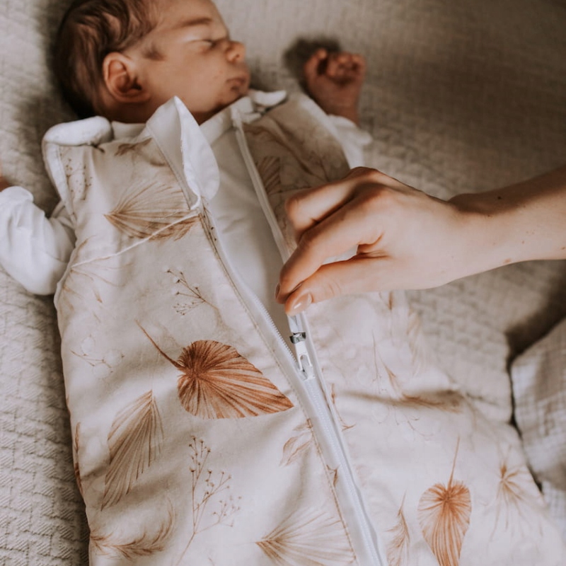 Śpiworek NewBorn Bohemian Sand - Sleepee Płeć chłopcy dziewczynki