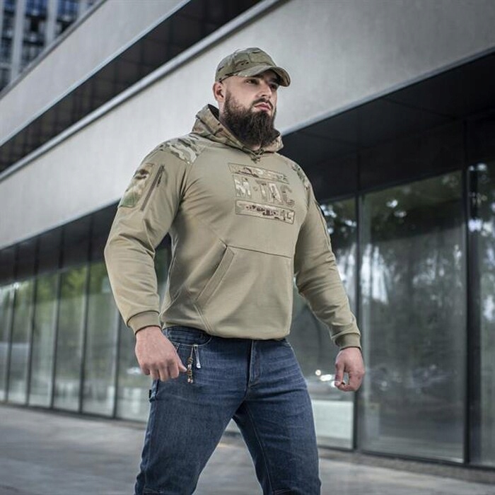 M-Tac Mikina Hoodie Combat, Multicam, M