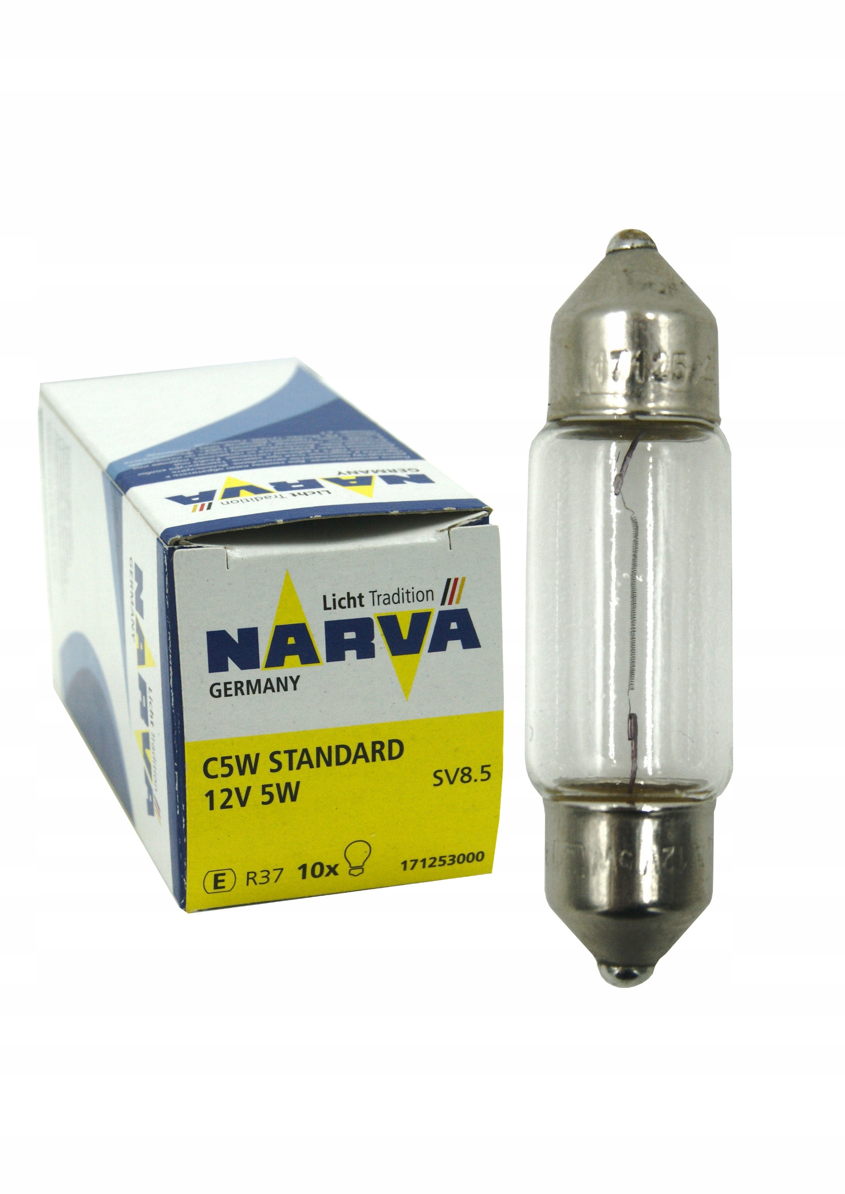 

Narva 17125 Żarówka Rurka C5W 12V SV8,5 1szt