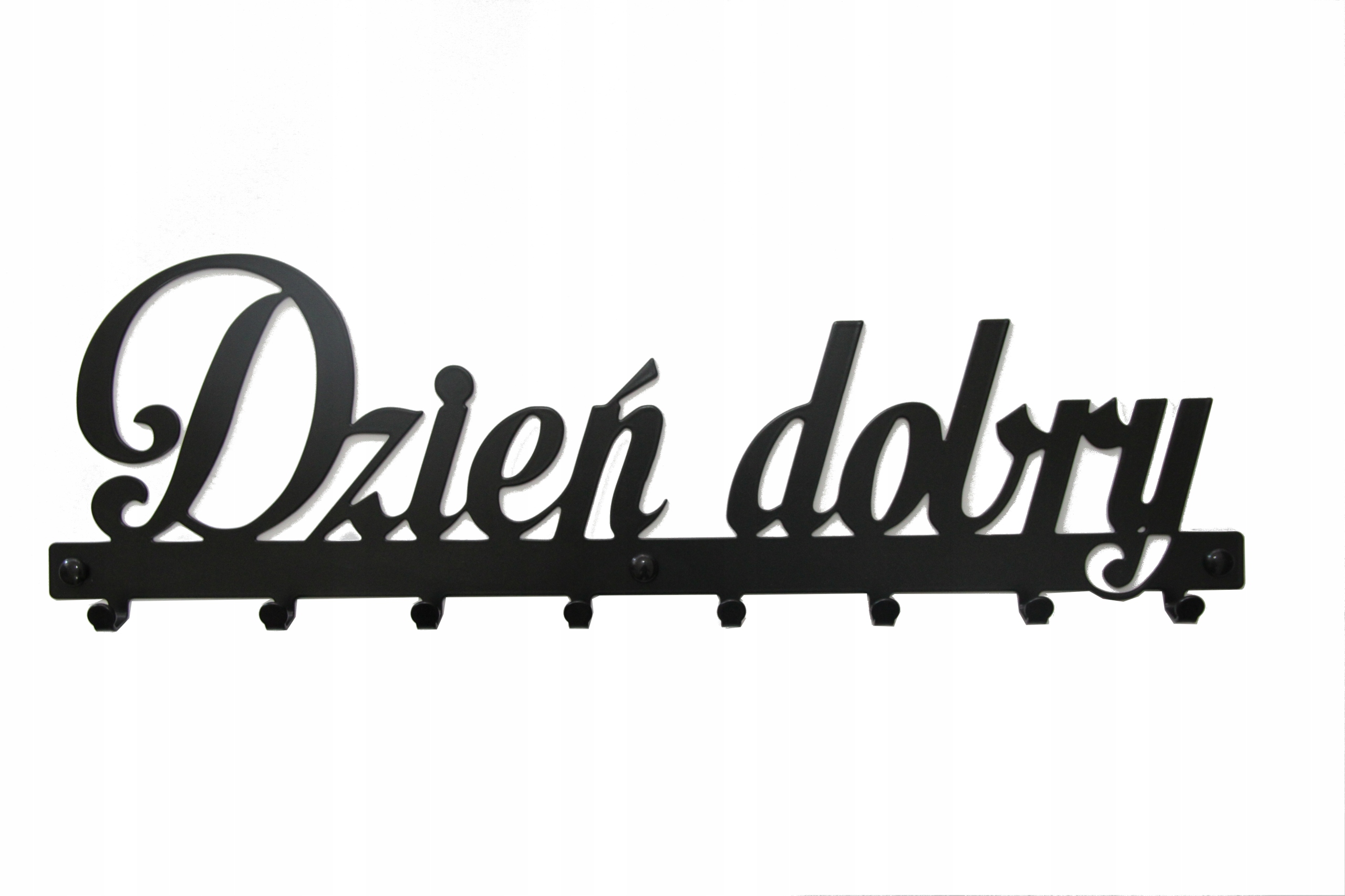 

Wieszak ścienny metalowy Dzień Dobry 60 cm