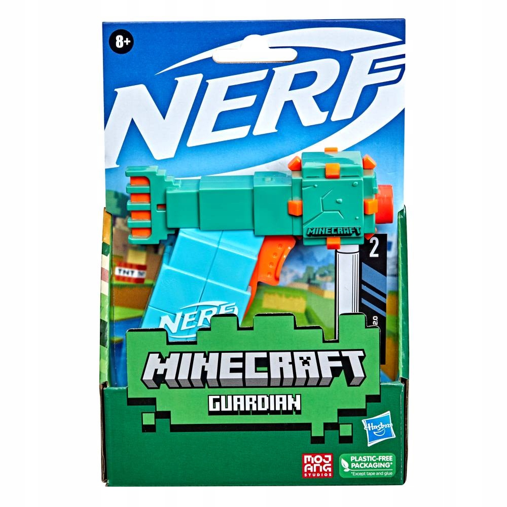 

Nerf Wyrzutnia Microshots Minecraft Micro Guardian