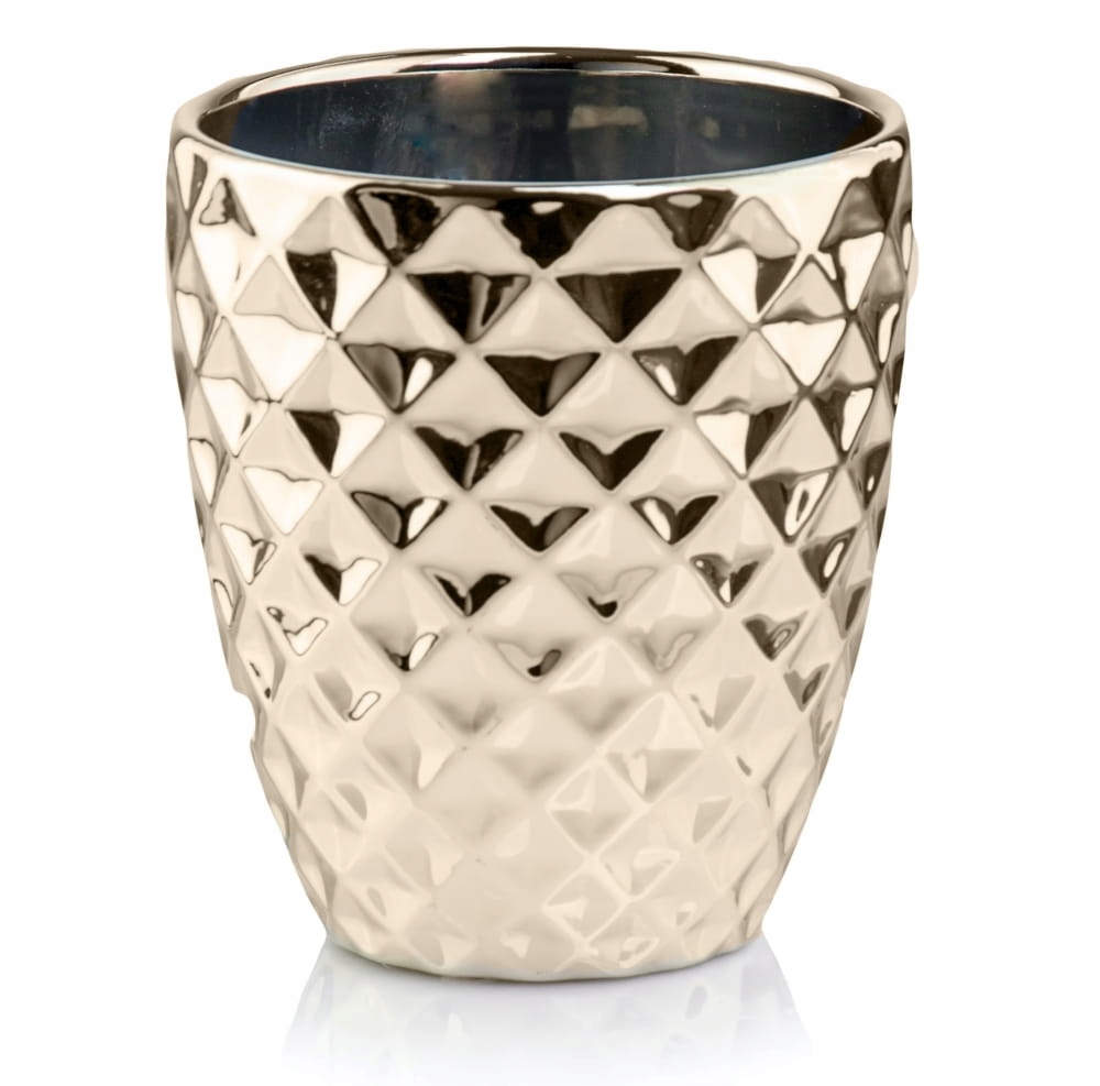 

Osłonka Doniczka Storczyk 14cm Złota Glamour