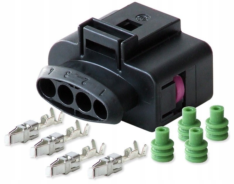 Wtyczka cewki zapłonowej FSI, TFSI + Gumka kabli Producent części Inny