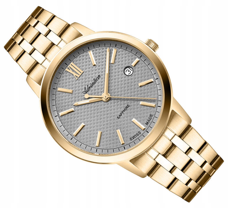 Pánské Hodinky Adriatica Klasické Švýcarské A8333.1167Q S Datumovkou