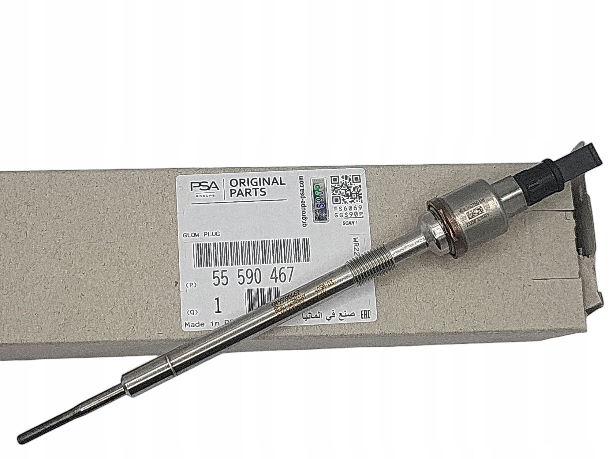 ŚWIECA ŻAROWA Z CZUJNIKIEM ORYGINALNA OPEL INSIGNIA ASTRA J 55590467 PSG006