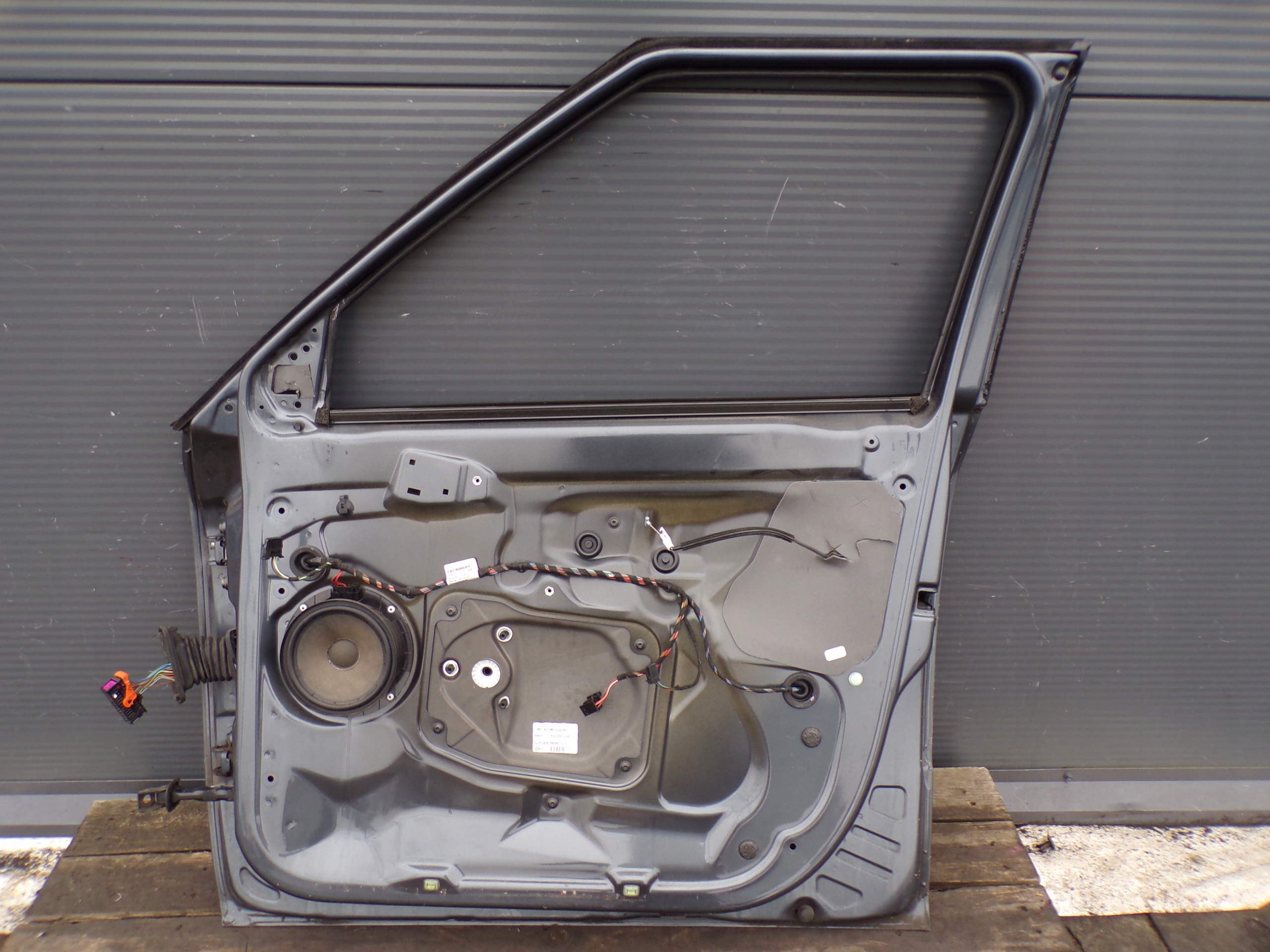 door right front SKODA FABIA 2 II colour 9153