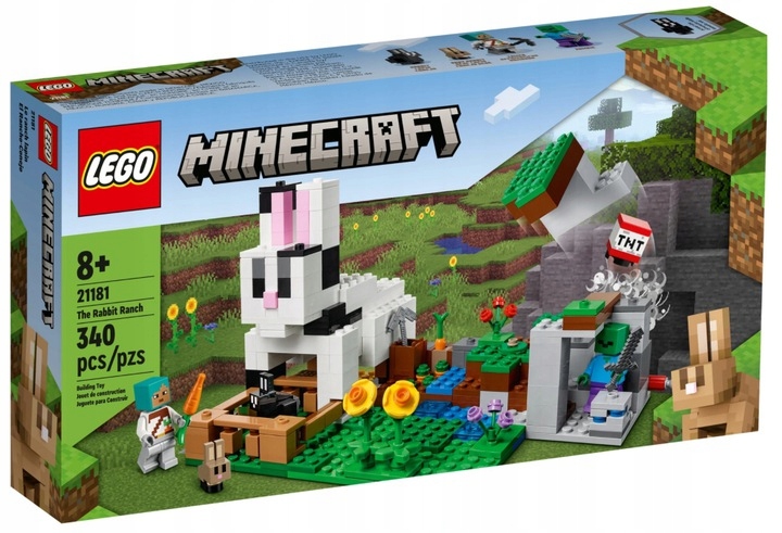 

Lego Minecraft Królicza Farma Zestaw 21181