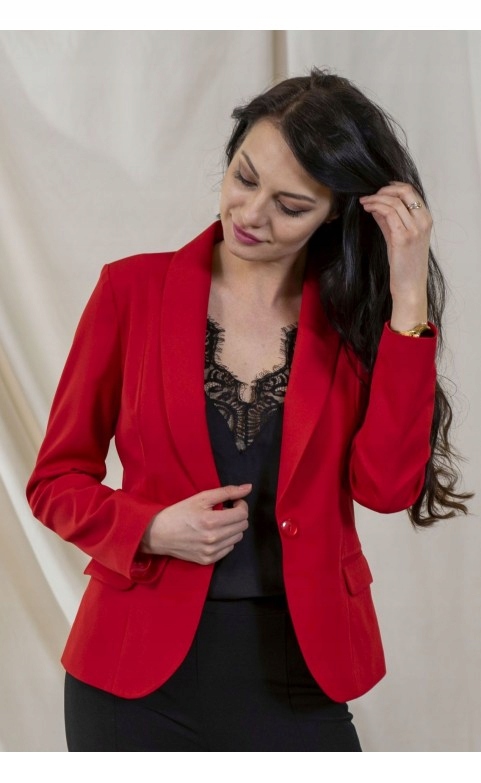 

Biznesowa Dama Czerwona roz. 44 - Butik Choice