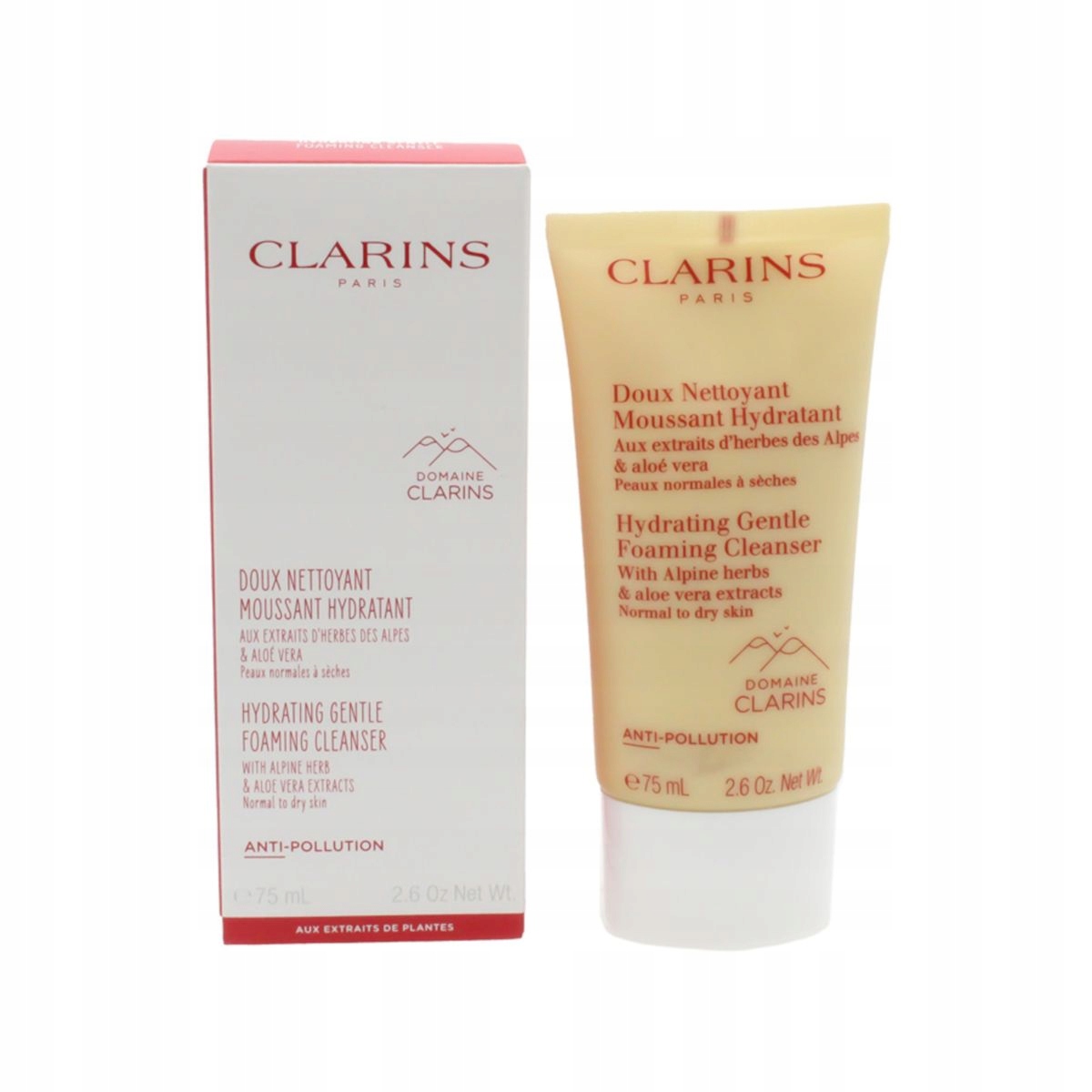 Clarins Hydrating Gentle Foaming Cleaser 75 Ml jemná hydratační pěna