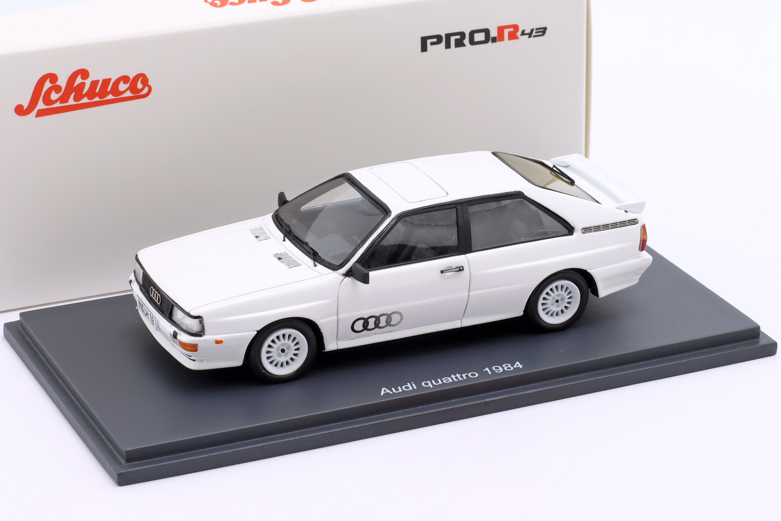 Schuco Audi Quattro 1984 White 1:43