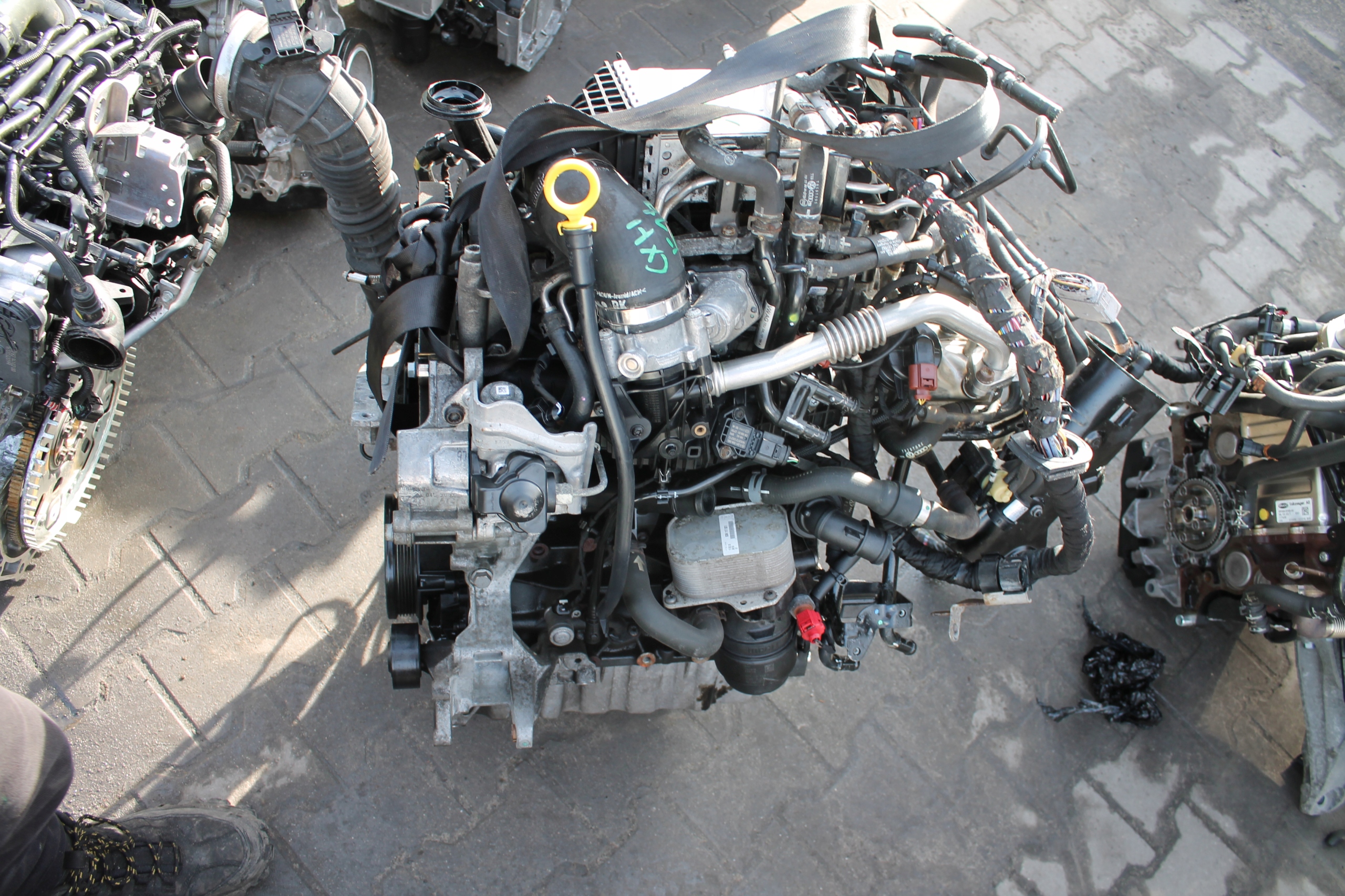 engine complete VW T6 CXH 70 TYSKM 2,0 TDI