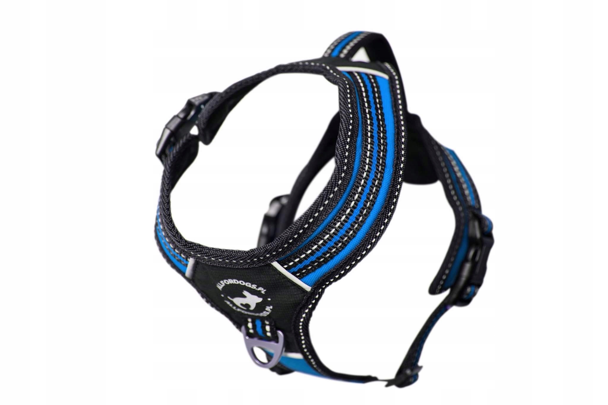 Levně All For Dogs Postroj 3x-SPORT Modr. M