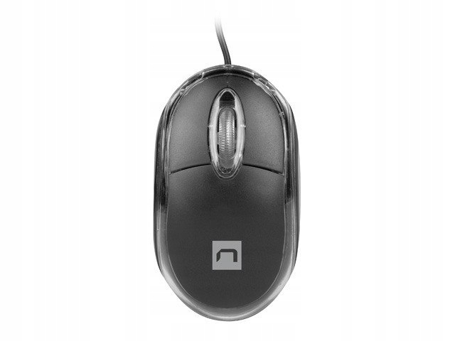 Natec Mysz Vireo 2 1000 Dpi optyczna Usb Czarna