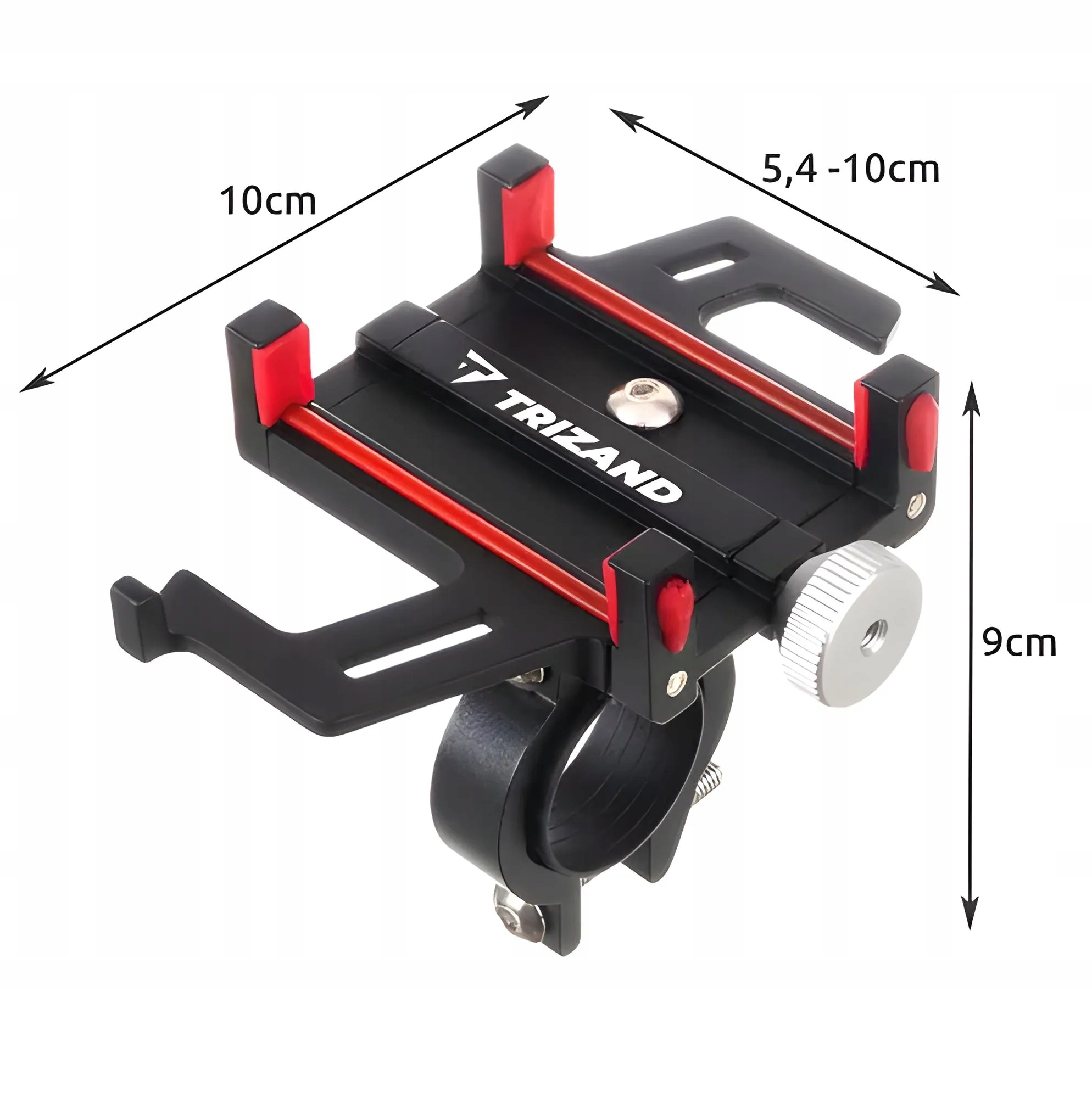 UCHWYT ROWEROWY NA TELEFON ROWER NA KIEROWNICĘ DO ROWERU REGULOWANY Informacje o bezpieczeństwie CE