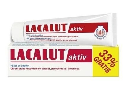 

Pasta do zębów Lacalut Aktiv 100 ml