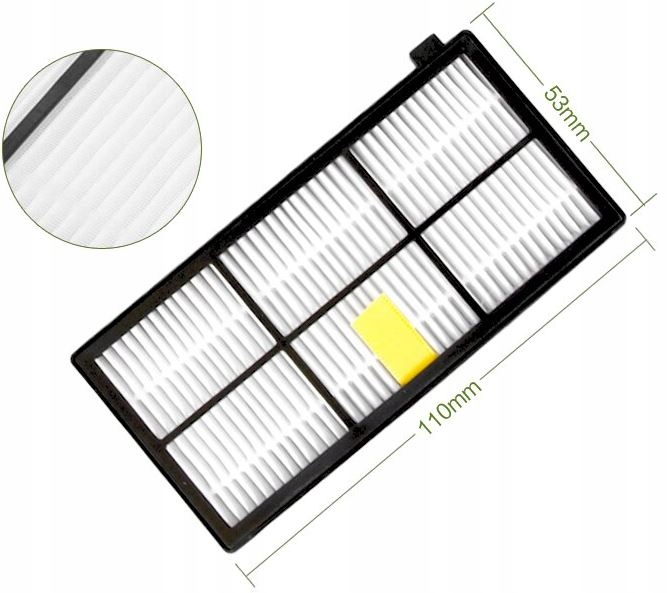 ZESTAW CZĘŚCI WAŁKI SZCZOTKI FILTRY DO iROBOT ROOMBA 800 900 + GRATIS Kolor dominujący inny