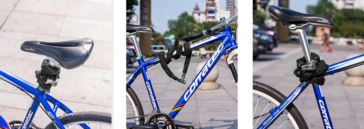 BLOKADA ROWEROWA NA ROWER MOTOR ZAPIĘCIE ŁAŃCUCH Waga 30 g