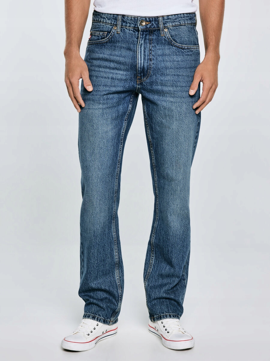 Big Star Pánské Džíny S Rovnou Nohavicí Tmavě Modré Colt 334 W36 L32