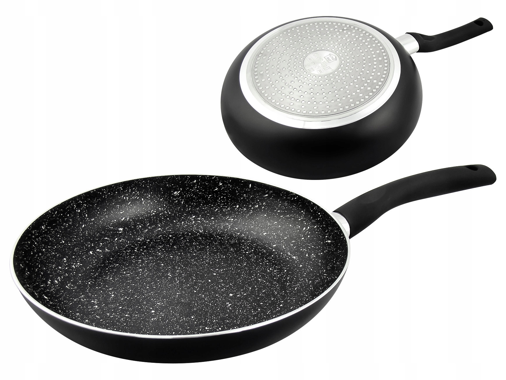 

Patelnia Marmurowa Kamienna 16 cm Kinghoff Czarna