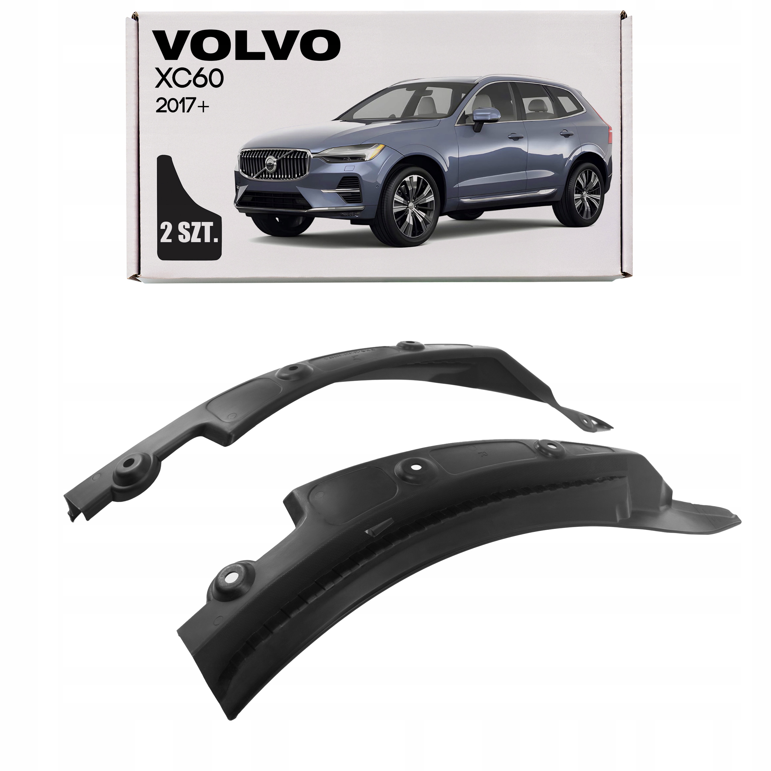 Volvo XC60 2017+ Zadní Lapače Nečistot Nástavce Blatníků 32288517