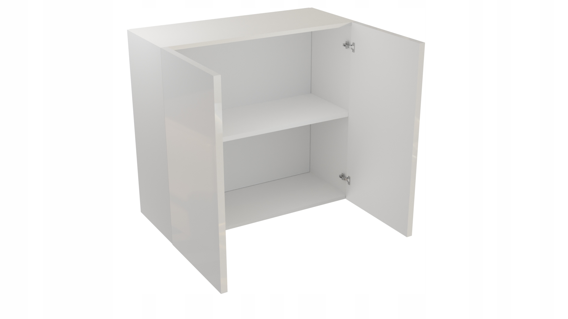 Szafka łazienkowa 60x60x20-biały połysk- wysyłka w całości Marka Meble4you