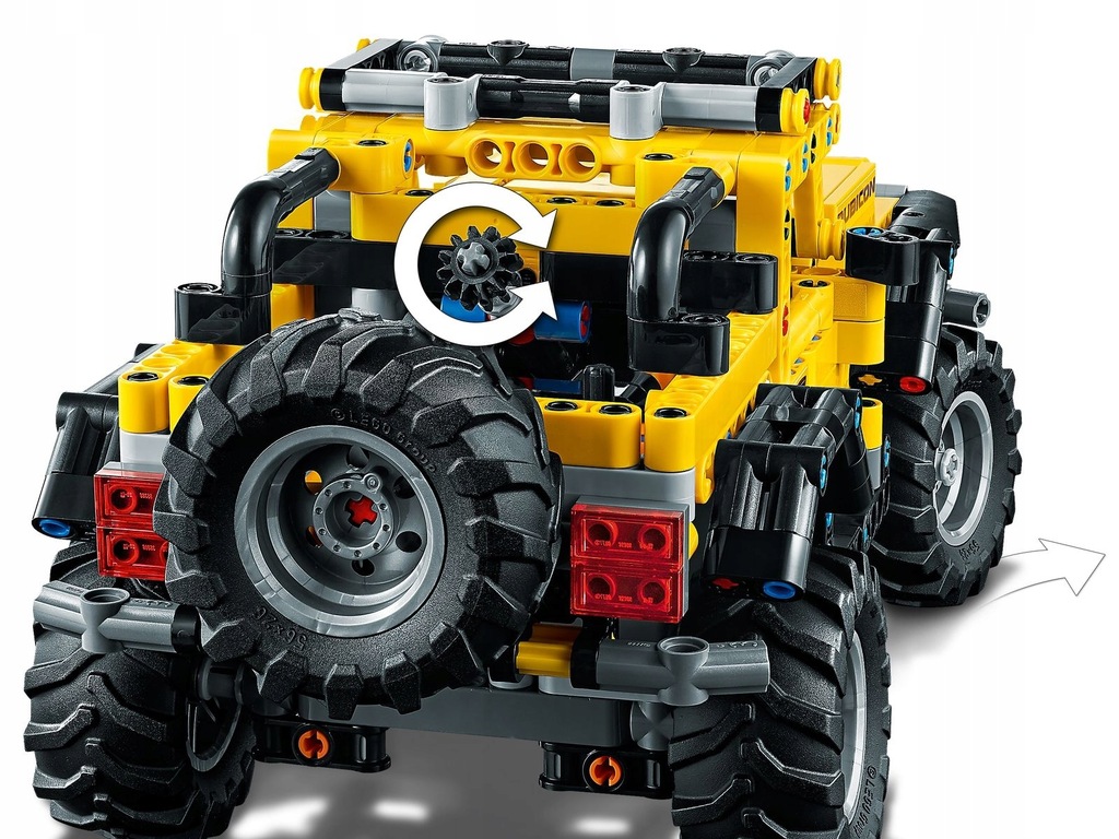 LEGO TECHNICS TERENÓWKA JEEP WRANGLER WYCIĄGARKA Numer produktu 3342122