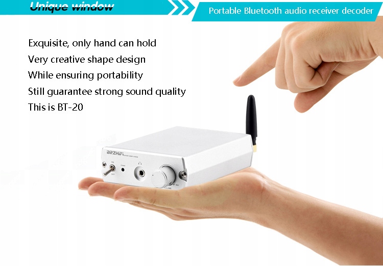 Fever HIFI Bluetooth 5.0 Audio Receiver CSR8675 BT Moc wyjściowa 8Ω 7 W