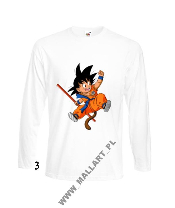 

Bluzka Męska Dragon Ball Anime Manga Wzory